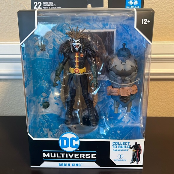 NIB McFarlane DC Multiverse Robin King Dark Nights: Death Metal(BAF) Figure - Picture 1 of 5